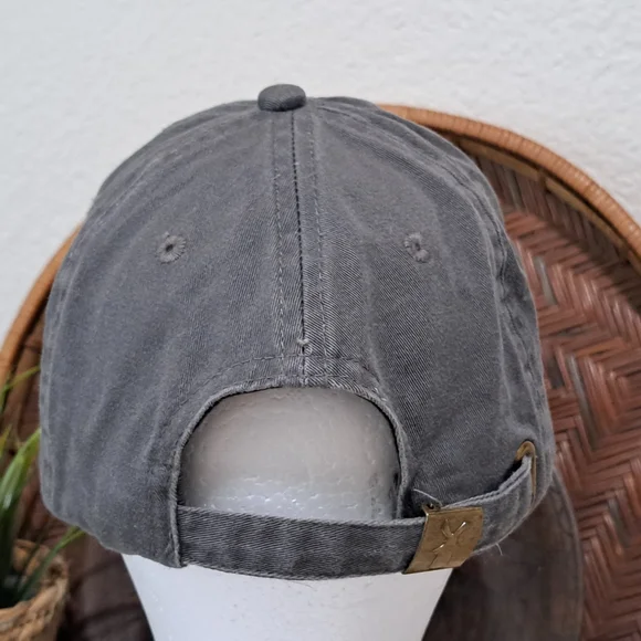 Dutch Bros Tulip Dad Hat Gray With Yellow Flower - Picture 5 of 7